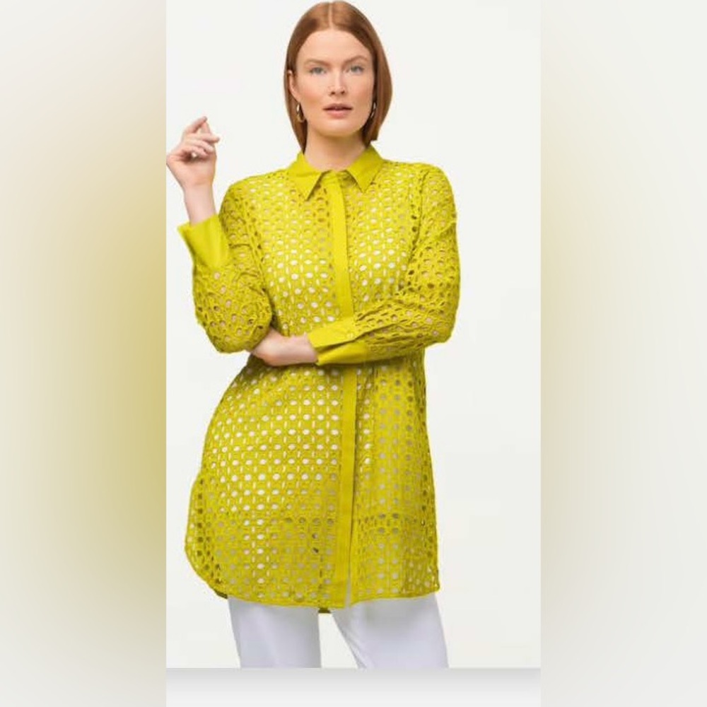 Tunic shirt, sheer